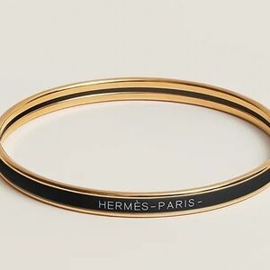 Hermes Gold Bangle Bracelet
